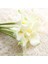 10 Adet 37 cm Beyaz Pu Sahte Çiçek Yapay Calla Lily Ev Dekor Için Düğün Gelin Buketi Ev Masa Çiçek Buket Dekor 10/5 Adet (Yurt Dışından) 4