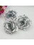 Gümüş 10 cm 10 Adet / Grup 10 cm Gümüş ve Altın Yapay Gül Ipek Çiçek Başları Düğün Parti Ziyafet Dekorasyon Için Dekoratif Çiçekler Karıştırabilirsiniz (Yurt Dışından) 1