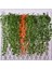 Üzüm 1 String 90 cm Yeşil Yapay Yapraklar Bitkiler Asma Düğün Parti Ev Bahçe Çit Dekorasyon Rattan Duvar Asılı Sarmaşık Ivy Garland (Yurt Dışından) 4