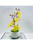 Sarı Bonsai Ipek Çiçekler Erik Çiçekleri Yapay Bitki Sahte Çiçekler Pot Flores Sakura Ağacı Dalları Ev Odası Dekorasyon (Yurt Dışından) 1