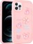 iPhone 11 Pro Kılıf Kabartma Figürlü Parlak Zore Toys Silikon Kapak 1