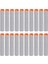 Gri 100 Adet 50-100 Adet Nerf Bullets Eva Yumuşak Içi Boş Delik Kafa 7.2 cm Dolum Mermi Dart Nerf Oyuncak Tabanca Aksesuarları Nerf Blasters Için (Yurt Dışından) 1