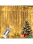 Renkli 3MX2M Çelenk Perde Dize Işık Merry Christmas Süslemeleri Ev 2022 Noel Süs Noel Navidad Hediye Yeni Yıl 2023 (Yurt Dışından) 2