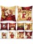 Stil 31-54 45 x 45 Noel Minder Örtüsü Ev Için Merry Christmas Süslemeleri 2023 Noel Süs Navidad Noel Noel Hediyeleri Mutlu Yıllar 2024 (Yurt Dışından) 2