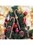 U01-1PC 1/4/6 Adet Noel Şeker Kamışı Lolipop Kolye Yılbaşı Ağacı Asılı Dekorasyon Ev Için Noel Süsleri Yeni Yıl Navidad Hediyeler (Yurt Dışından) 3