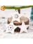 B-Kırmızı 50 Adet/grup Çok Renkli Noel Serisi Ahşap Yonga Kolye Yılbaşı Ağacı Süslemeleri Yıldız Kalp Kar Tanesi Noel Süsler Dekor (Yurt Dışından) 3