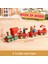 Ahşap Tren 2 Ahşap/plastik Tren Noel Süs Merry Christmas Dekorasyonu Ev Için 2023 Noel Hediyeleri Noel Natal Navidad Yeni Yıl 2024 (Yurt Dışından) 2