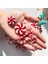 Asılamaz 12 Adet 12 Adet Eğlenceli Sahte Şeker Kolye Yılbaşı Ağacı Dekorasyon Eğlenceli Plastik Lolipop Bebek Parti Tatil Dıy Noel Süslemeleri Navidad (Yurt Dışından) 4