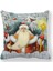 Stil 15 45X45CM 40 Stil Mutlu Yıllar 2023 Ev Santa Elk Kanepe Süsleri Minder Örtüsü 45X45CM Navidad T126 Için Merry Christmas Süslemeleri (Yurt Dışından) 5