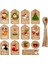 50PCS-SET8 48/50 Adet Merry Christmas Kraft Kağıt Etiketleri Dıy El Yapımı Hediye Ambalaj Kağıdı Etiketleri Noel Baba Asmak Etiketi Süsler Yeni Yıl Dekor (Yurt Dışından) 1