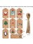 50PCS-SET8 48/50 Adet Merry Christmas Kraft Kağıt Etiketleri Dıy El Yapımı Hediye Ambalaj Kağıdı Etiketleri Noel Baba Asmak Etiketi Süsler Yeni Yıl Dekor (Yurt Dışından) 2