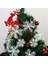 A01 8 cm 12 Adet 6/10/20/26 cm Beyaz Noel Kar Tanesi Tinsel ile Noel Ağacı Asılı Kolye Yeni Yıl Noel Dondurulmuş Parti Süsleri (Yurt Dışından) 4