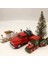 3m Sıcak Beyaz 2023 Yeni Yıl Hediyeleri Noel Kırmızı Kamyon Süsleri Çocuk Oyuncakları Yılbaşı Hediyeleri Vintage Metal Araba Noel Takvimi Tren 2022 Navidad (Yurt Dışından) 4