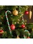 Kırmızı ve Yeşil 20 Adet Noel Akrilik Baston Şekerler Bükülmüş Koltuk Değneği Noel Ağacı Asılı Süsler Yeni Yıl Partisi Ev Dekorasyonu Çocuklar Hediye Oyuncak (Yurt Dışından) 5