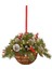 Bir Boyut Dekorasyon Ahşap Asılı Sepet Noel Önceden Aydınlatılmış Hediye Süsler Noel Yapay Asılı Kolye Dekorasyonu # 50G Asılı (Yurt Dışından) 5