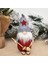 347 - Beyaz Melek Yeni Yıl 2023 Hediyeleri Noel Kayak Noel Baba Cüceler Bebekler Noel Oyuncakları Ev Için Noel Süslemeleri Navidad 2022 Doğum Süsleri (Yurt Dışından) 2