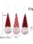 Gösterildiği Gibi 3 Adet Noel Deco Noel Mini Gnome Yüzü Olmayan Orman Yaşlı Adam Bebek Kolye 2023 Merry Christmas Natal Noel Noel Ağacı Dekor Navidad (Yurt Dışından) 2