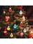 60MM 10 Adet Noel Ağacı Süsleme Doldurulabilir Içki Su Şişesi Ampuller Şekli Plastik Şeffaf Noel Topu Çan Kolye Ev Partisi Dekoru (Yurt Dışından) 5