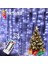 Sıcak Beyaz 3X3M 100LED 3m LED Perde Dize Işık Noel Süslemeleri Ev Garland Dekor Için Yeni Yıl 2023 Ramazan 2022 Noel Süsleri (Yurt Dışından) 3