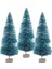 12.5 Cm-Gümüş 5 Adet 5-16 cm Sisal Fiber Mini Noel Ağacı Kar Don Çam Ağacı Dıy Zanaat Noel Partisi Masa Dekorasyon Noel Süsleri (Yurt Dışından) 4