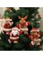 369 - Noel Baba Noel Peluş Noel Baba Kardan Adam Elk Melek Bebek Noel Navidad Ağacı Süsler Ev Için Noel Süslemeleri Yeni Yıl Hediyeleri Oyuncak (Yurt Dışından) 1