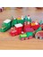 Ahşap Tren 11 Ahşap/plastik Tren Merry Christmas Süs Ev Için Noel Süslemeleri 2023 Noel Hediyeleri Noel Natal Navidad Yeni Yıl 2024 (Yurt Dışından) 5