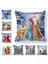 13 45X45CM 40 Stil Mutlu Yeni Yıl 2023 Merry Christmas Süslemeleri Ev Için Santa Elk Kanepe Süsleri Minder Örtüsü 45X45CM Navidad T126 (Yurt Dışından) 3