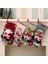 177-ELK Santa Stocking Çorap Şeker Çanta Noel Ağacı Süsler Kolye Keten Hediye Çantası Çocuklar Için Şömine Asılı Dekorlar Parti Kaynağı (Yurt Dışından) 1