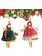 C Yenı Melek Noel Süsler Melek Kız Noel Asılı Kolye Süslemeleri Noel Ağacı Yeni Yıl Partisi Dekorları Navidad Hediye (Yurt Dışından) 2