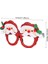 9 Adet 9 Adet Merry Christmas Gözlük Çerçevesi Noel Partisi Dekorasyonu Fotoğraf Kabini Sahne Gözlük 2022 Navidad Yeni Yıl Malzemeleri Çocuklar Hediye (Yurt Dışından) 4