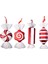 Bir Festival Parti Dekoru Tatlı Hediye Noel Dev Kırmızı Beyaz Tatlı Şeker Kamışı Süs Noel Ağacı Ev Düğün Ekran Süslemeleri (Yurt Dışından) 2