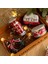 Kırmızı Araba Noel Renkli Şekilli Top Yılbaşı Ağacı Dekoratif Kolye Noel Hediyesi Çanta Araba Evi Kardan Adam Garland Kolye (Yurt Dışından) 1