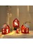Stil 1 Yeni Noel Ahşap Ev Kolye Kardan Adam Elk Noel Baba Ayı Evi Aydınlatma Parlayan Kütük Kabin Noel Dekorasyon Malzemeleri (Yurt Dışından) 3