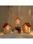 Stil 1 Yeni Noel Ahşap Ev Kolye Kardan Adam Elk Noel Baba Ayı Evi Aydınlatma Parlayan Kütük Kabin Noel Dekorasyon Malzemeleri (Yurt Dışından) 5