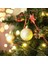 A03 24 Adet 3 cm 1 Kutu Gül Altın Plastik Noel Topları Süs 4 cm Asın Kolye Topu Kapalı Yeni Yıl Noel Ağacı Dekor Ev Noel Dekorasyon (Yurt Dışından) 4