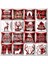 Yeşil 45X45 cm Kırmızı Beyaz Siyah Kafes Noel Yastık Kılıfı Merry Christmas Süsler Ev Noel Yeni Yıl 2023 Kanepe Araba Minder Örtüsü (Yurt Dışından) 2