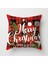 Yeşil 45X45 cm Kırmızı Beyaz Siyah Kafes Noel Yastık Kılıfı Merry Christmas Süsler Ev Noel Yeni Yıl 2023 Kanepe Araba Minder Örtüsü (Yurt Dışından) 3