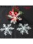 6 Adet Süs Beyaz Kar Tanesi Noel Ağacı Kar Taneleri Asılı Noel Ağacı Dekorasyon Kar Taneleri Noel Ev Pencere Dekor Navidad Noel (Yurt Dışından) 4