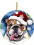 14 1 Adet Noel Sevimli Köpek Kedi Şapka Kolye Noel Dekorasyon Kolye Karikatür Noel Ağacı Kolye Ev Araba Sırt Çantası Süsleme (Yurt Dışından) 4