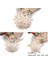 6pcs-Mix D 6pcs Avrupa Hollow Noel Kar Taneleri Ahşap Kolye Süsler Noel Ağacı Süs Noel Partisi Süslemeleri Çocuklar Için Hediye (Yurt Dışından) 1