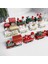 Y01220 Çocuklar Ahşap Noel Tren 2023 Noel Süslemeleri Ev Için Noel Navidad Noel Hediyeleri Noel Süs Yeni Yıl 2023 (Yurt Dışından) 5