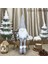 Yt Gri Noel Kahve Gnome Bebek Kahve Barı Dekorasyon Çiftlik Evi Mutfak Için Peluş Bebek Noel Süslemeleri Ev Için Yeni Yıl 2023 (Yurt Dışından) 1