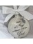 Anne 10X8X8 cm Noel Ağacı Süsleri 2022 Beyaz Noel Topları Melek Süsler Cennette Bir Meleğim Var Noel Anıtı Kolye Ev Dekor (Yurt Dışından) 2