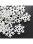4-TREE-50PCS 50PC 35MM Mix Şekil Ahşap Beyaz Kar Taneleri Noel Süsleri Noel Ahşap Kolye Ev Için Yeni Yıl Noel Melek Süslemeleri (Yurt Dışından) 4