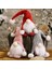 K-Utangaç Adam Kırmızı Gnome Noel Yüzü Olmayan Bebek Ev Için Merry Christmas Süslemeleri Noel Süsleri Noel Hediyeleri Navidad Mutlu Yıllar 2023 (Yurt Dışından) 1