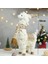 366-3 1 Adet Büyük Boy Noel Bebek Geri Çekilebilir Noel Baba Kardan Adam Elk Noel Figürleri Noel Dekorasyon Çocuk Için Hediye Noel Ağacı Süsleme (Yurt Dışından) 1