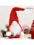 P-Kısa Kırmızı Şapka Noel Kahve Gnome Bebek Kahve Barı Dekorasyon Çiftlik Evi Mutfak Için Peluş Bebek Noel Süslemeleri Ev Için Yeni Yıl 2023 (Yurt Dışından) 1