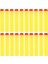 Sarı 50 Adet 50-100 Adet Nerf Bullets Eva Yumuşak Içi Boş Delik Kafa 7.2 cm Dolum Mermi Dart Nerf Oyuncak Tabanca Aksesuarları Nerf Blasters Için (Yurt Dışından) 1