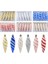 15 Cm-Yeşil Koltuk Değneği 2023 Yeni Yıl Süsleri 6 Adet/grup Noel Ağacı Süslemeleri Boyalı Icicle Koni Şeker Chrismtas Kolye Noel Navidad Ev Dekor (Yurt Dışından) 4