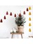 Kahve Ev Için Mutlu Noeller Süslemeleri 3D Noel Ağacı Kağıt Garland Yeni Yıl 2023 Noel Christmastree Süsler Kerst 2022 Navidad (Yurt Dışından) 4